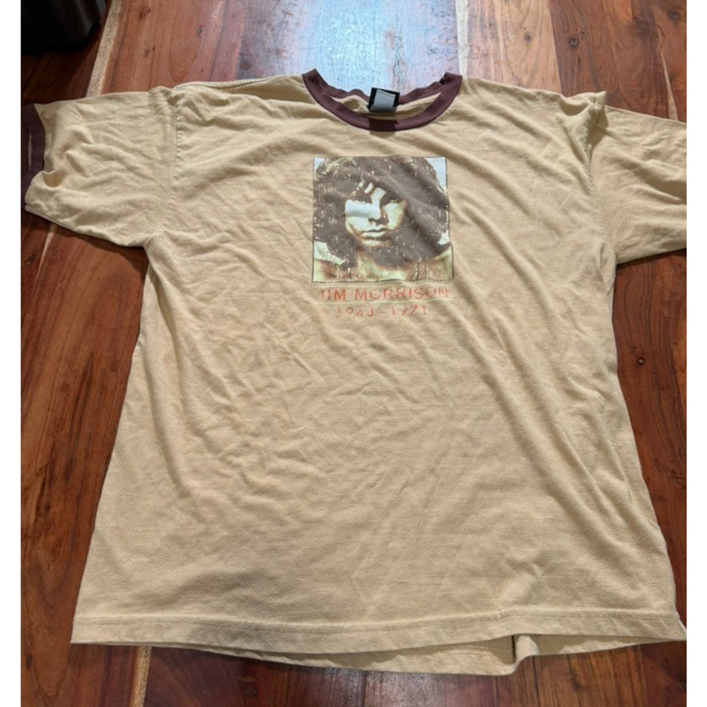 Vintage Jim Morrison T-Shirt 1943–1971 Winterland Classic Rock XL USA
